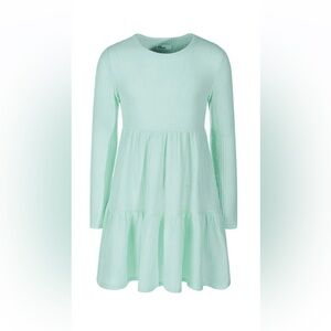 Epic Threads NWT Waffle Knit Tiered Ling Sleeve Dress size 6